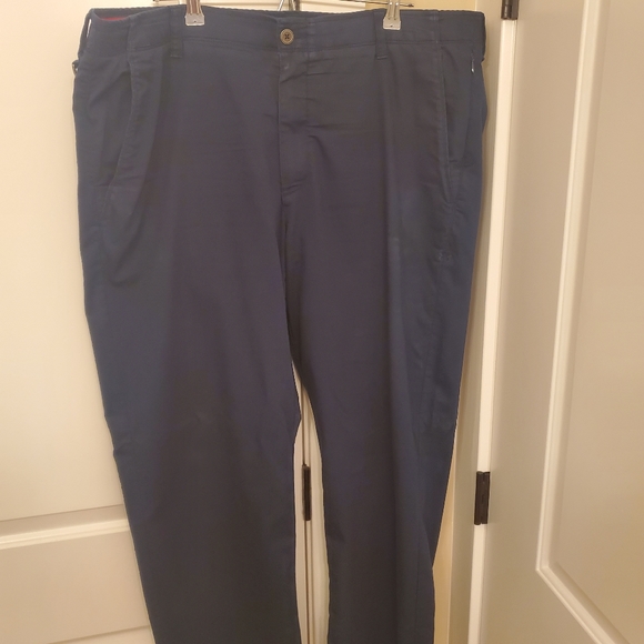 Under Armour Pants Under Armour Mens Navy Blue Khakis 42x32 Golf Pants Poshmark